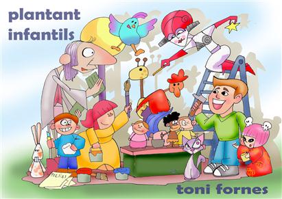 Boceto Falla Infantil 2012 - Lema: Invents Malalts Autor: Toni Fornes